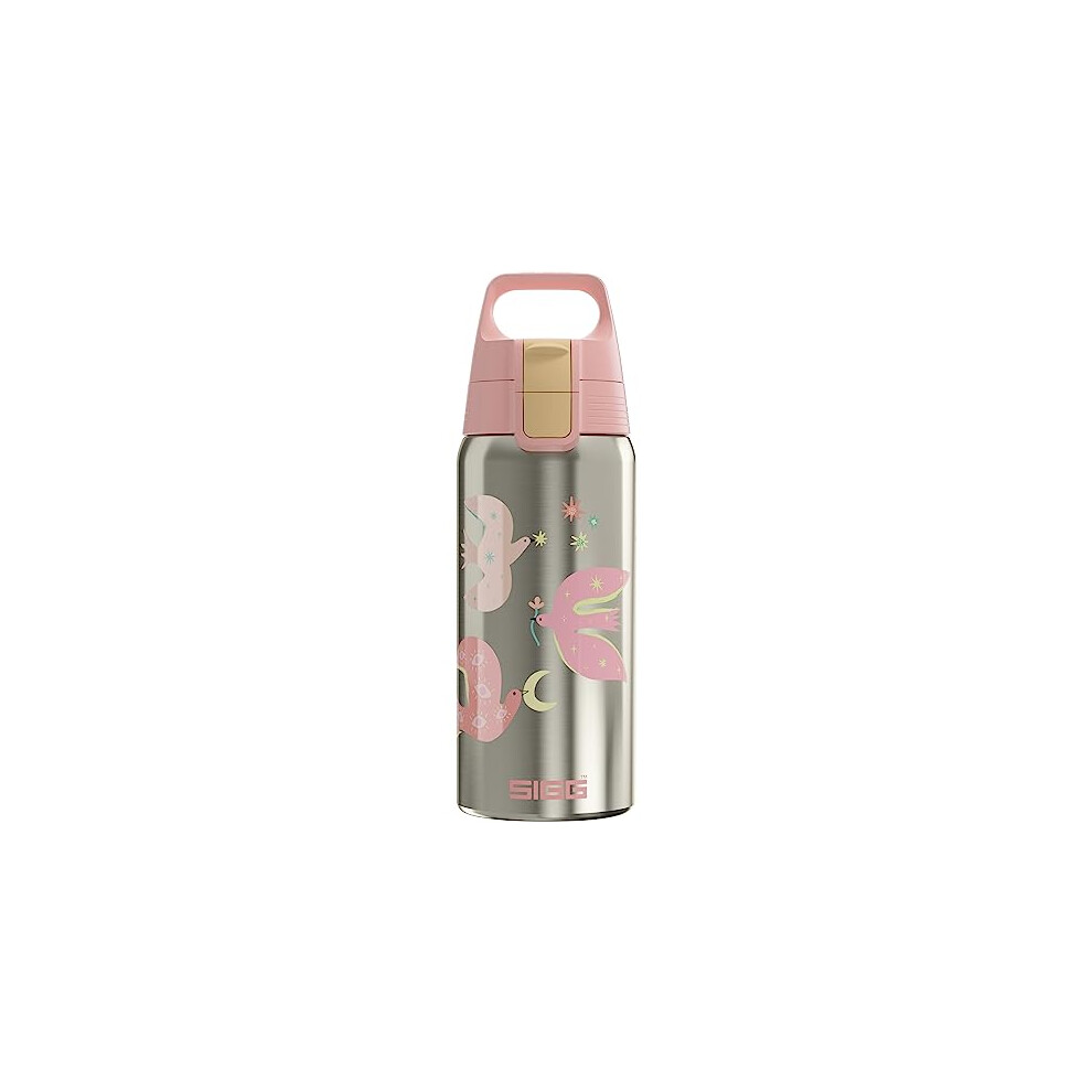 - Insulated Kids Water Bottle - Shield One Therm - Suitable For Carbonated Beverages - Leakproof - Dishwasher Safe - BPA Free - 90% Recycled Stainless