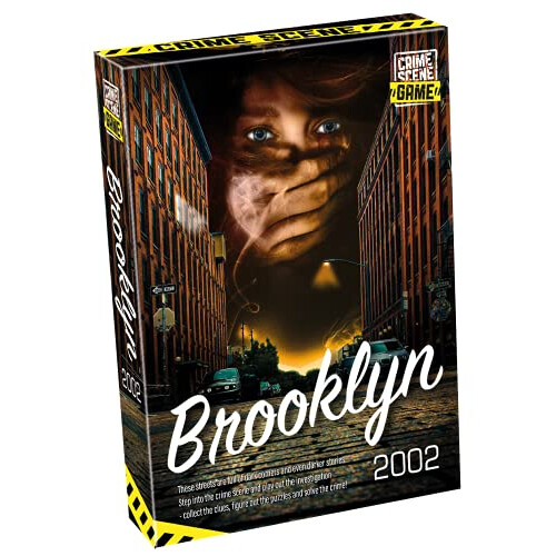 Games 58421 Crime Scene Brooklyn, Multicolor