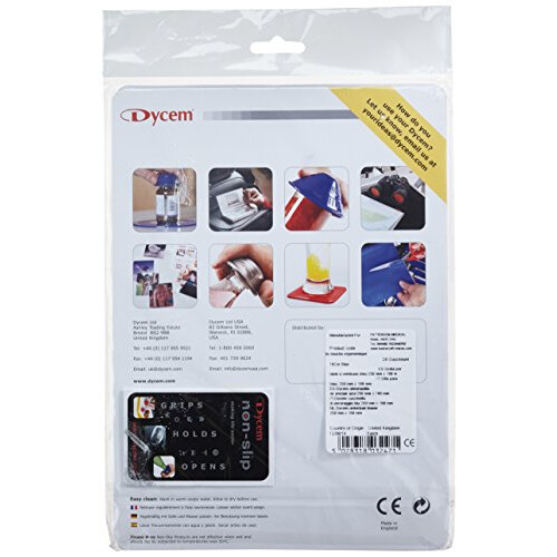 Non Slip Pad Dycem Rectangular 25 X 18cm Blue 1
