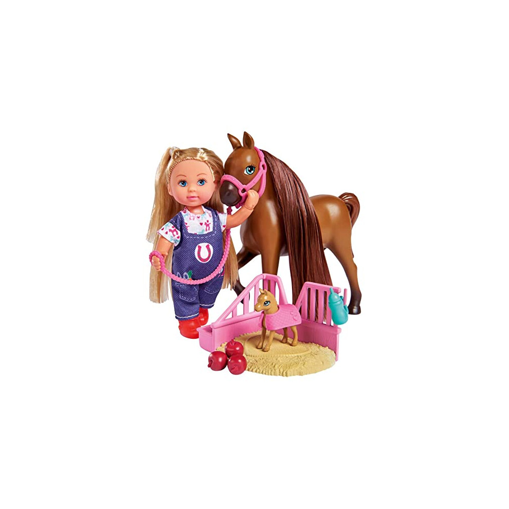 105733487 Evi Love Veterinary Horse Clinic Doll, Assorted