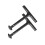 Faithfull FAIMHK125D Manhole Keys (Pair) 125mm D Type 1
