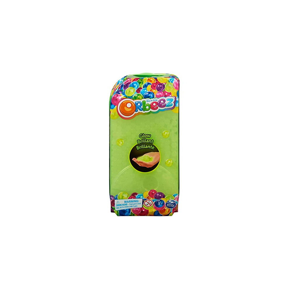 Orbeez, The One and Only, Glow in The Dark Feature Pack with 1200 Non-Toxic Water Beads, Sensory Toy for Kids Aged 5 and up