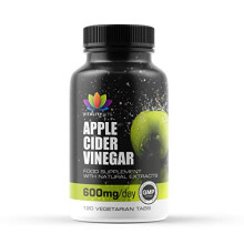 Apple Cider Vinegar 120 Tablets - Weight Loss Supplement - Detox - Premium Quality - GMP Standards