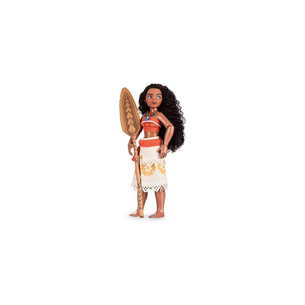 Official Disney Moana 28cm Classic Doll With Foldable Boat