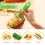 Vegetables Peeler Advanced Ceramic Peeler Plastic Handel-Sharp Rust Prevention -Set of 3 3