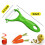 Vegetables Peeler Advanced Ceramic Peeler Plastic Handel-Sharp Rust Prevention -Set of 3 2