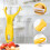 Vegetables Peeler Advanced Ceramic Peeler Plastic Handel-Sharp Rust Prevention -Set of 3 4