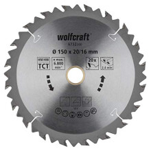TC Circular Hand Saw Blade, brown series I 6732000 I Fast, rough cuts