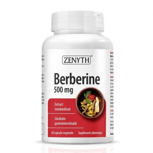 Berberine, 500 mg, 60 caps -  keep blood sugar