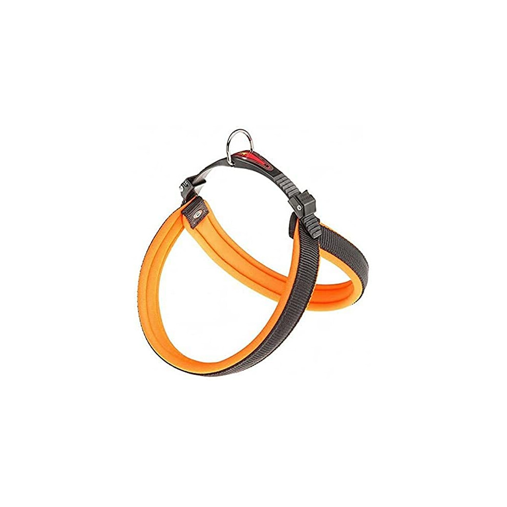 Agila Fluo 3Â Dog Harness Fluorescent Orange 50Â cm x 42Â cm x 15Â mm