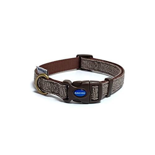 Ancol Heritage Collection Herringbone Lead 1mx19mm, Brown 2