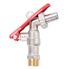 1/2" Thread Water Faucet Lockable Brass Water Tap Outdoor Valve Garden Lawn Water Switch Handle Locke Tap for Home Save Water