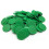 Set of 100 25MM Opaque Plastic Learning Counting Counters Poker Chips with Storage Box (Green) 1