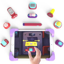 Tacto Electronics by PlayShifu - Real Figurines, Digital Games | Tinkering Game Set for Kids | STEM Toy Gift for Boys & Girls Ages 6 to 12 Years (App