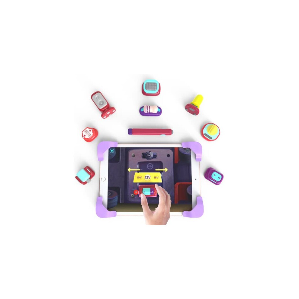 Shifu Tacto Electronics By Playshifu - Real Figurines, Digital Games | Tinkering Game Set For Kids | Stem Toy Gift For & Girls Ages To 12 Years (App Boys Size 6