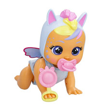 CRYING BABIES Crawling Jenna/Crawls and Emits Baby Sounds, Cries Real Tears When She Doesn't Have Her Pacifier - Optimal Gift for Boys and Girls 18+