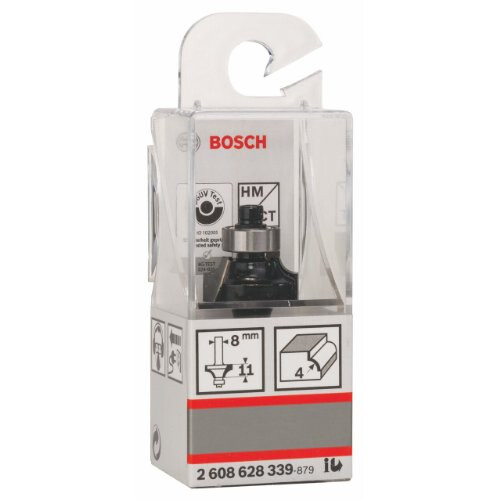 Bosch Rondfrees - BOSCH - Ø8 mm R1 4 mm - L 10,5 mm - G 53 mm 2