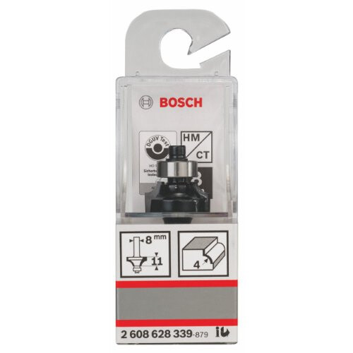 Bosch Rondfrees - BOSCH - Ø8 mm R1 4 mm - L 10,5 mm - G 53 mm 1