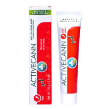 Activecann Warming Gel – For Massage of Skin in Areas of Joints, Muscles, Tendons & Back – With Cannabis Sativa Hemp, Colloidal Silver and Omega 3