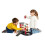 Janod - Bolid Wooden Fire Station - 5 Vehicles Included - Imagination and Fine Motor Skills - FSC-Certified - Water-Based Paints - 2 Years +, J04639 4