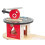 Janod - Bolid Wooden Fire Station - 5 Vehicles Included - Imagination and Fine Motor Skills - FSC-Certified - Water-Based Paints - 2 Years +, J04639 9