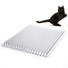 Cat Repellent/Deterrent Outdoor/indoor Scat Mat for Cats, Dogs, Pests Covers 12 Sq.ft, 16 x 13 Inches, 8 Pack