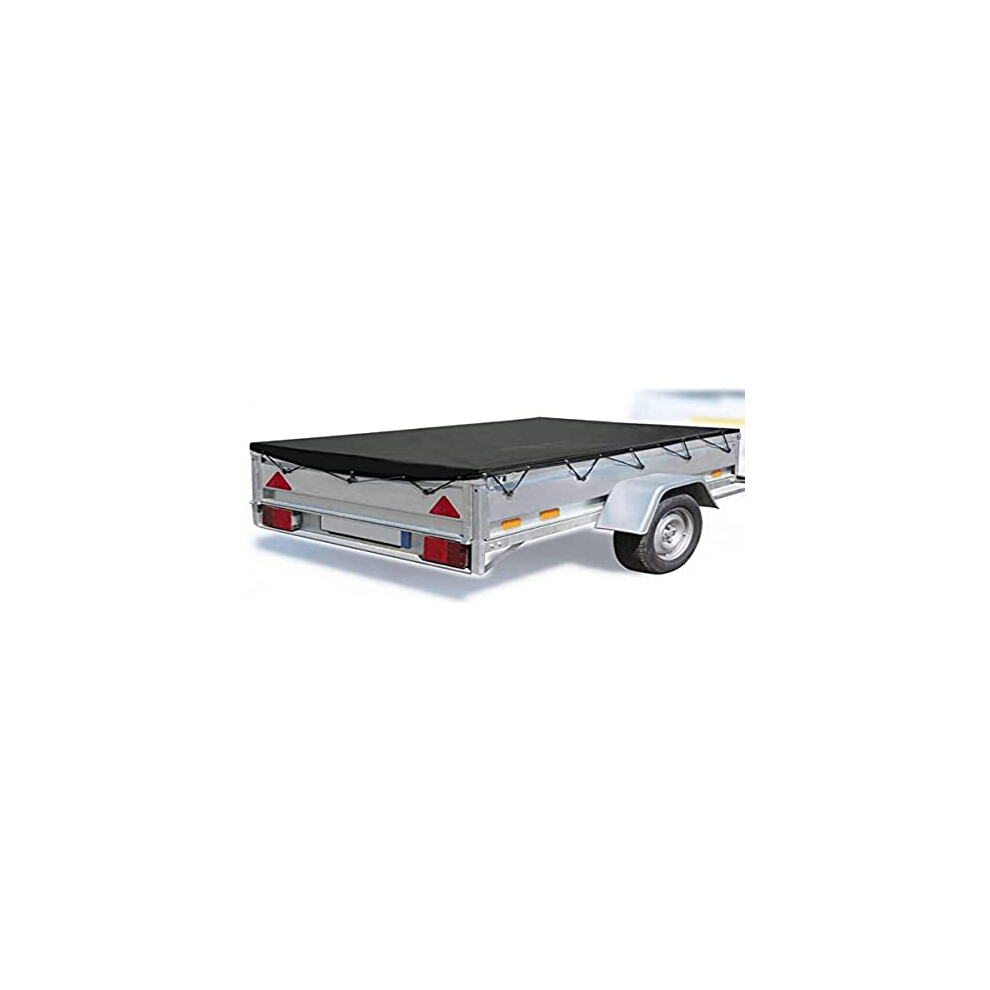 11341 160 X 120 X 7 Cm 200 G/Mâ² Polyethylene Tarpaulin - Black 3700723413411