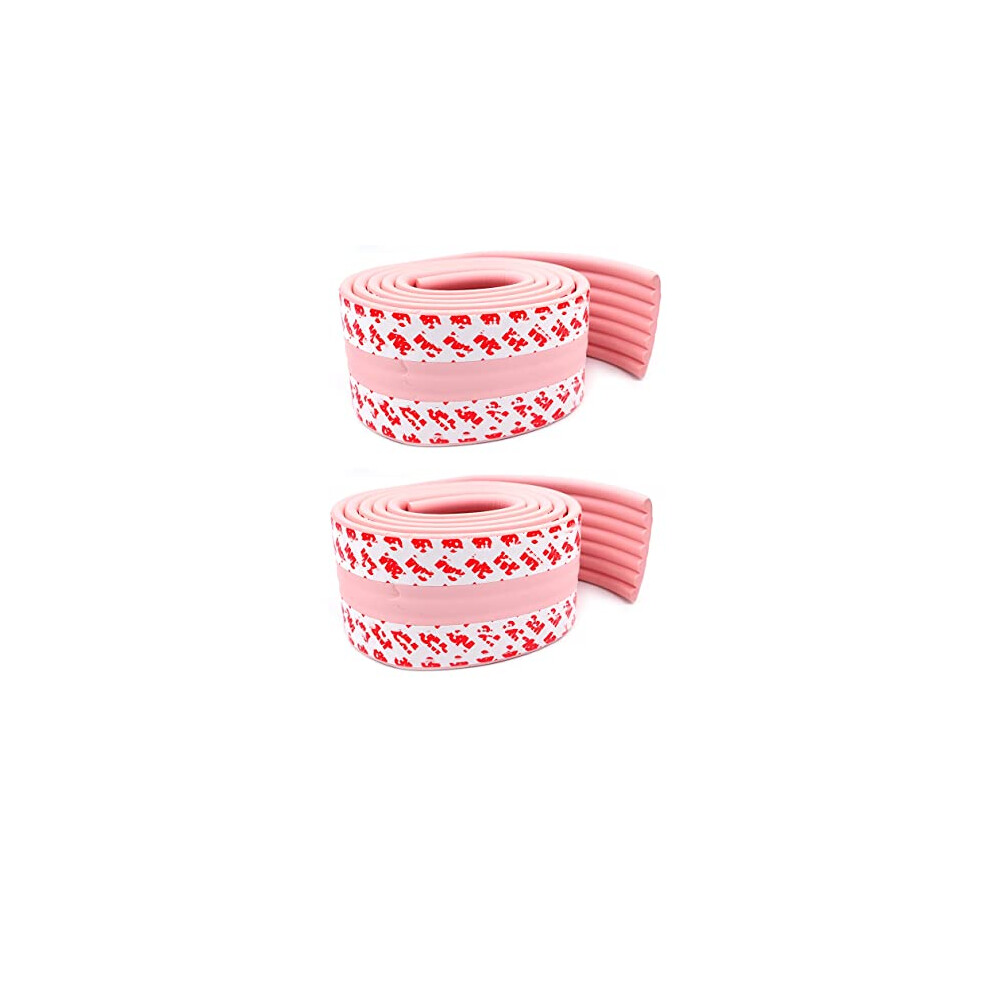 Wangcl 2Pcs Foam Safety Strips 2M Safety Edge Protection Strip Edge Corner Guards Foam Roll Children Anti Collision Strip For Table Wall Corner With Double