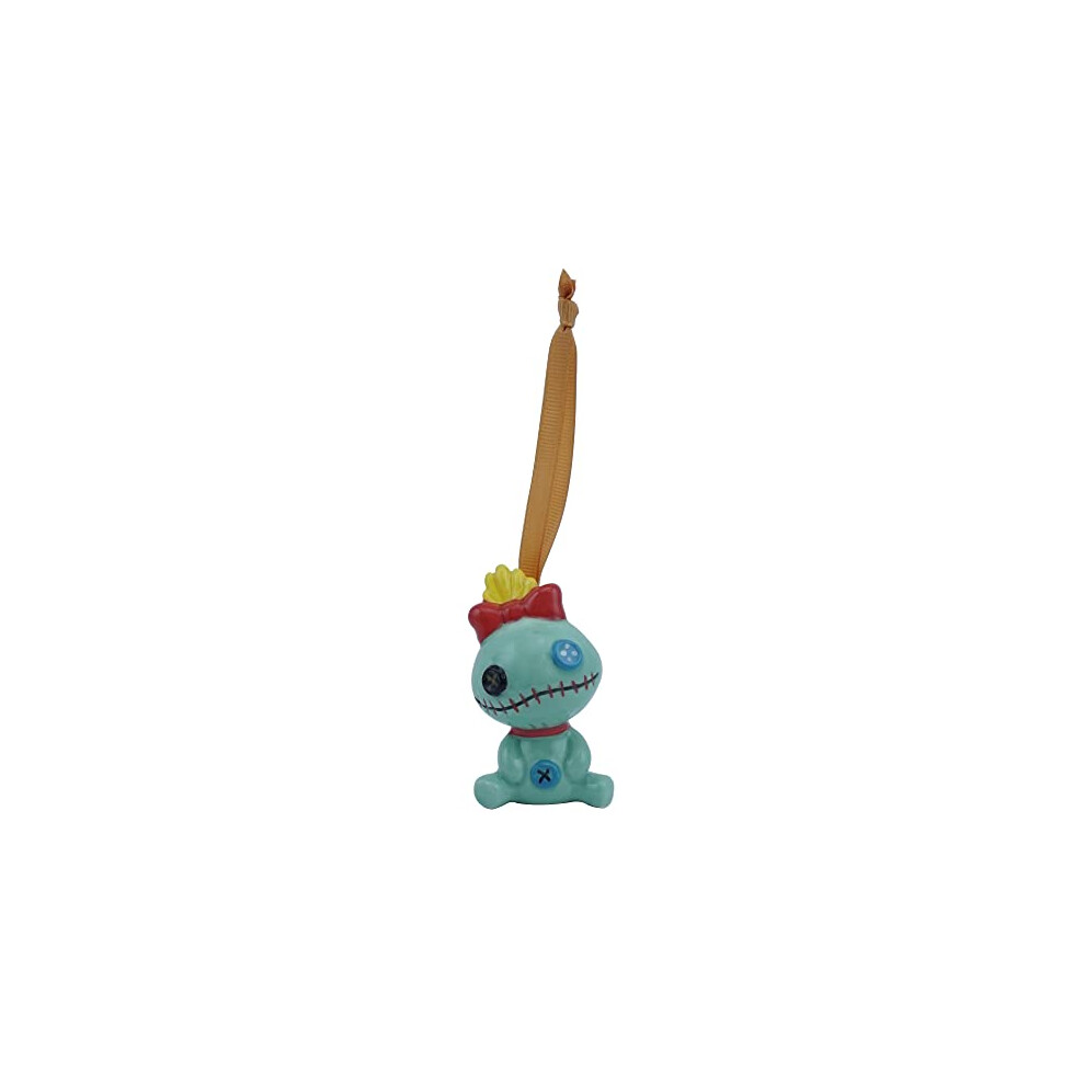 Lilo and Stitch Hanging Tree Decoration - Scrump - 7.4cm x 4.8cm x 5.7cm - Ornament - Disney Christmas Tree Decorations - Disney Stitch Gifts