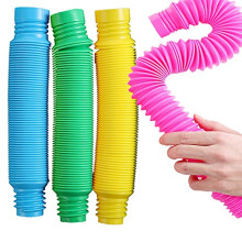 Pop Multi-Color XL Tubes (Toobs) Sensory Toy - 4 Pack