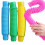Pop Multi-Color XL Tubes (Toobs) Sensory Toy - 4 Pack 1