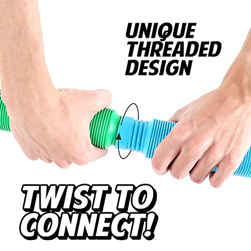 Pop Multi-Color XL Tubes (Toobs) Sensory Toy - 4 Pack 2
