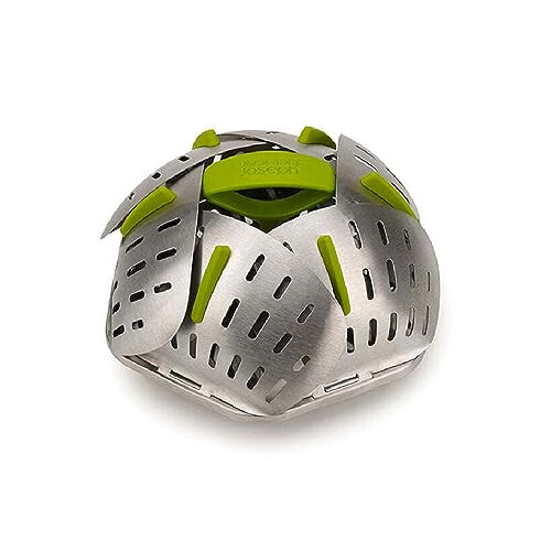 Joseph Joseph Bloom Folding Steamer Basket for Vegetables, compact storage - Stainless Steel