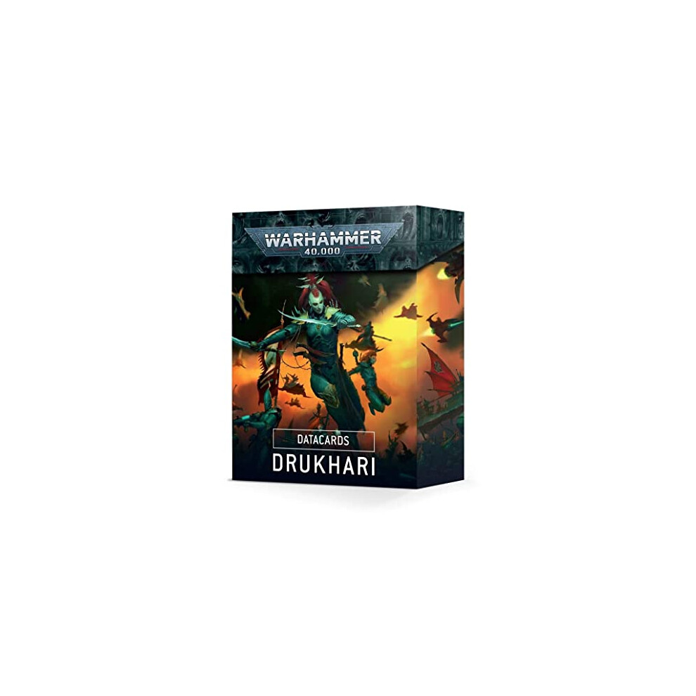 Games Workshop - Warhammer 40,000 - Datacards: Drukhari