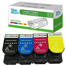 Toner Cartridge For Printer, Compatibile with Lexmark CX310dn CX310n CX410de CX410dte CX410e CX510de CX510dhe CX510dthe 802K/C/M/Y (Black/Cyan/Magenta