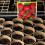 Set of 80 Flower Pots, Biodegradable, Planter, Cellulose, Round, 8 cm, Beige, 100% paper, Pack of 80 3