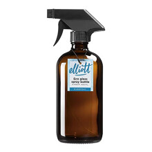 480ml Brown Glass Spray Bottle, Manufactured from Recycled Glass and featuring a locking trigger action spray Mechanism, Ideal for use for Cleaning,