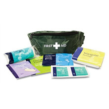 HSE 1 Person Travel Kit in Riga Bum Bag - Wearable, Comfortable First Aid Kit with Essentials For Outdoors