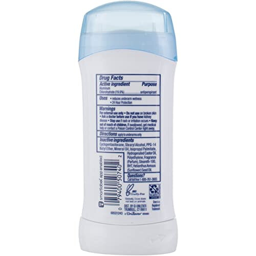 Dove Antiperspirant Deodorant, Sensitive Skin, 2.6 Ounce 2