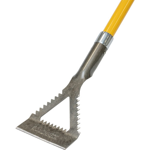 Roughneck Sharp-Edge Dutch Hoe 150x1500mm/6x59", Black-Yellow 1