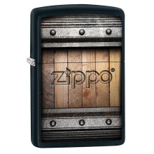 Lighter, Wood, Black Matte, One Size