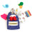 Disney Donald Duck Blue Mini Backpack Pencil Case Micro Pack with 6 Stationery Items 1