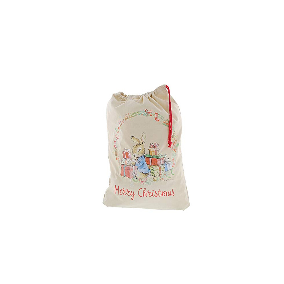 A30191 Christmas Sack, COTTON, Multicolour, one size