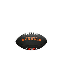 American Football MINI NFL TEAM SOFT TOUCH, Soft Touch-Blended Leather,Black