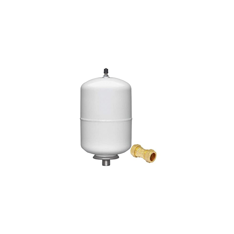 406801 KIT A 2L Expansion Vessel & Non-Return Valve, White