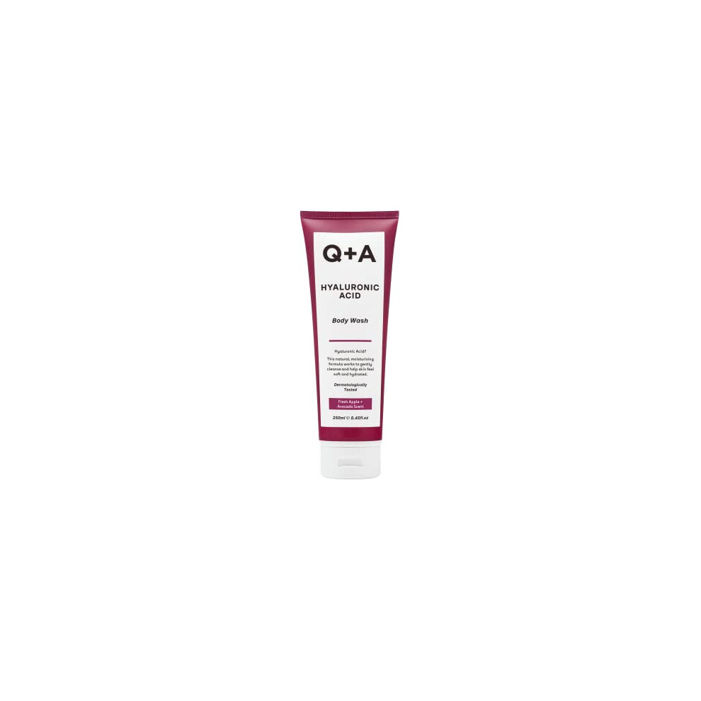 Q+A Hyaluronic Acid Body Wash (250ml) Nourishing Body Care Sensitive Shower Ge - Image 6