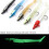 10Pcs Soft Fishing Lures Jig Head with T Tail Soft Fish Baits 11CM 18.5g 3