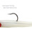 10Pcs Soft Fishing Lures Jig Head with T Tail Soft Fish Baits 11CM 18.5g 9