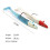 10Pcs Soft Fishing Lures Jig Head with T Tail Soft Fish Baits 11CM 18.5g 6