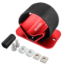 Bicycle Rear Wheel Holder Mount Car Carrier Holder Installation Mount for Road Mountain Bike Safe Transportation, Red
